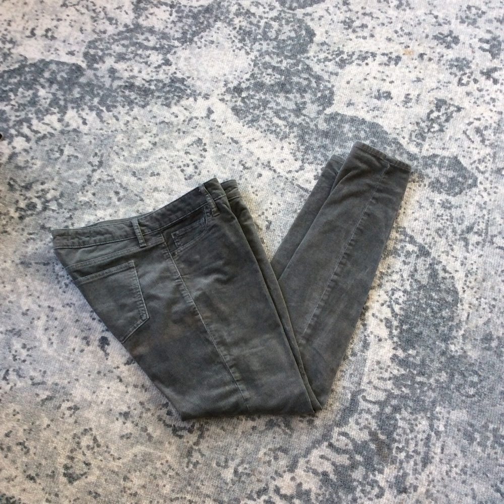 Gap skinny corduroy gray size 30R